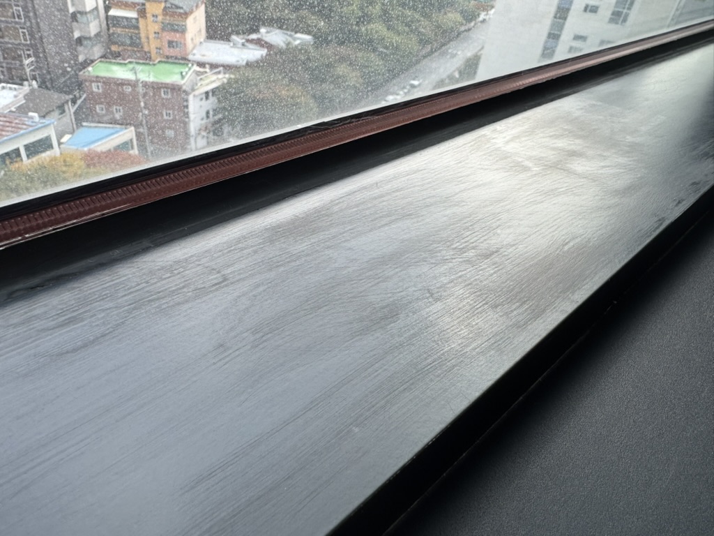 광진구 오피스텔 샷시 기스 복원｜창틀 스크래치 원상복구 보수 수리 전